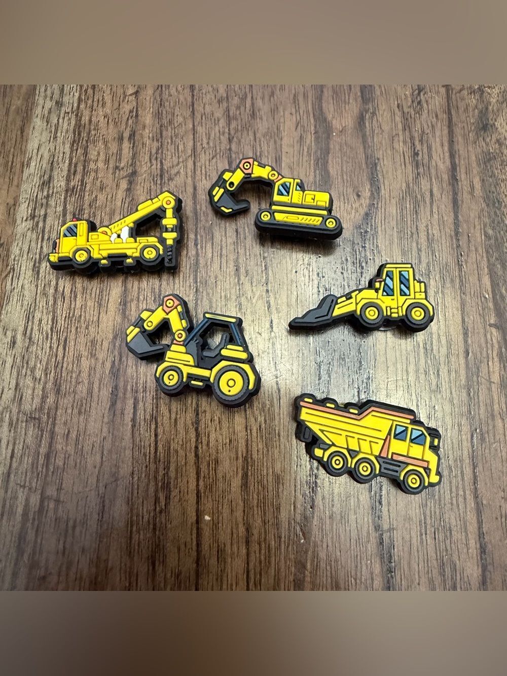 Construction Shoe Charms 